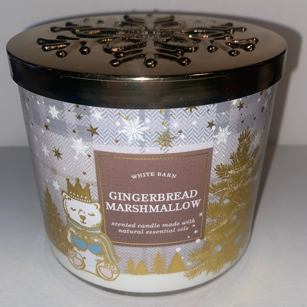 Gingerbread Marshmallow Candle Bath and Body Works
